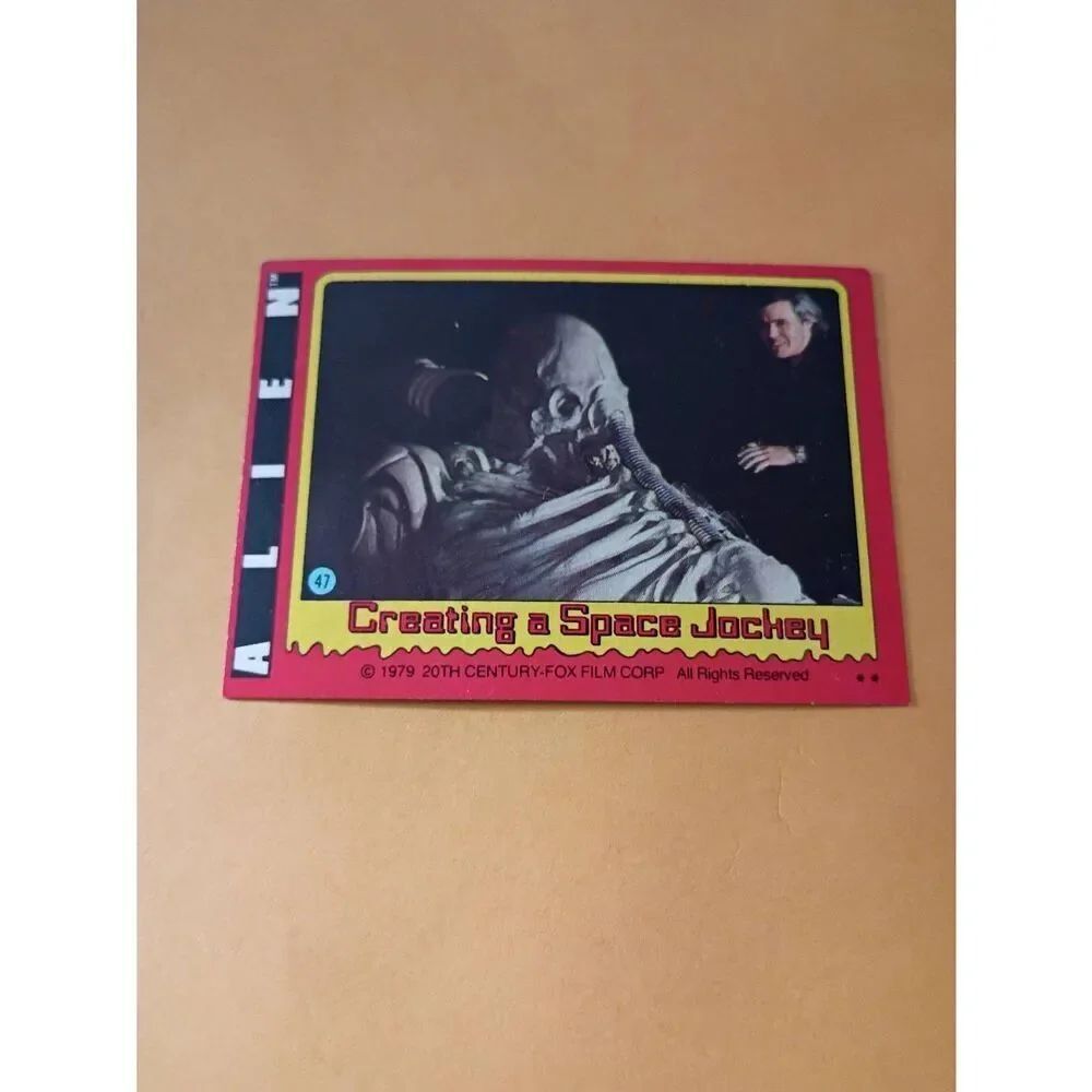 Vintage Collectible 1979 Alien Trading Card #47 20th Century Fox Raw Ungraded